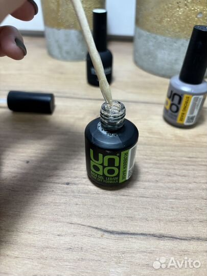 Uno strong и rubber базы для ногтей