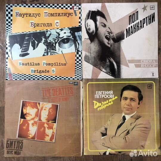 4 пластинки