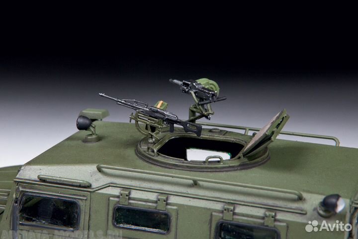 Бронеавтомобиль Газ-233014 Тигр: 3668: 1/35: Звезд