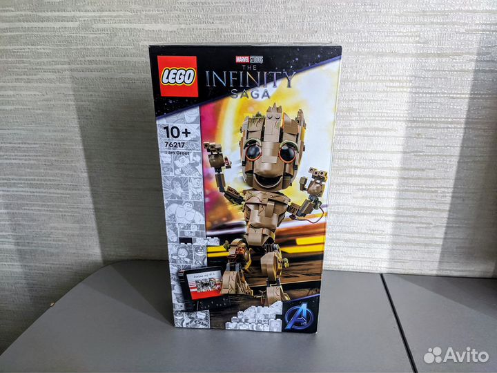 Lego Marvel Super Heroes 76217 Я есть Грут