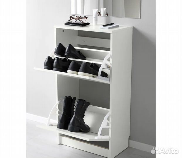 IKEA Bissa двойная белая