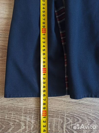 Школьный сарафан синий 146 152