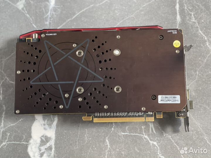 Видеокарта Rx580 8 gb Red devil