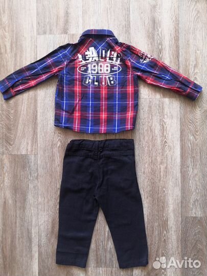 Рубашка и брюки на мальчика