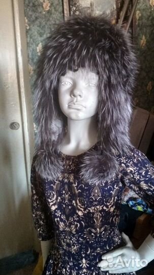 Шапка из чернобурки