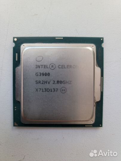 Celeron G 3900 socket 1151