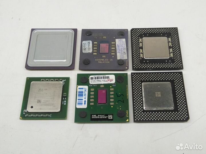 Ретро-процессоры: Intel и AMD. Коллекционерам
