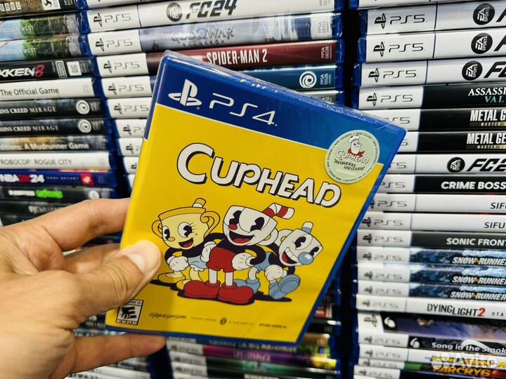 Cuphead ps4 диск новый