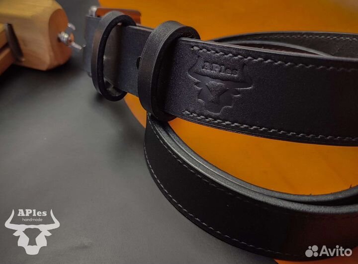 Ремень мужской из натуральной кожи