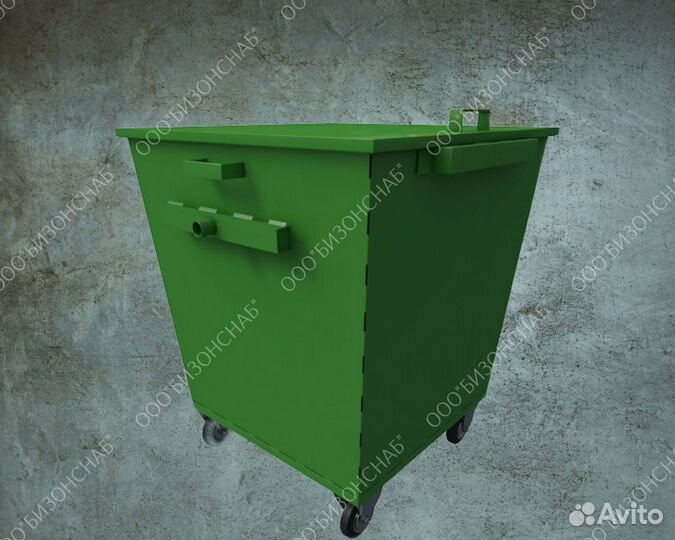 Евроконтейнер для мусора 1,1 м3 Арт 2468