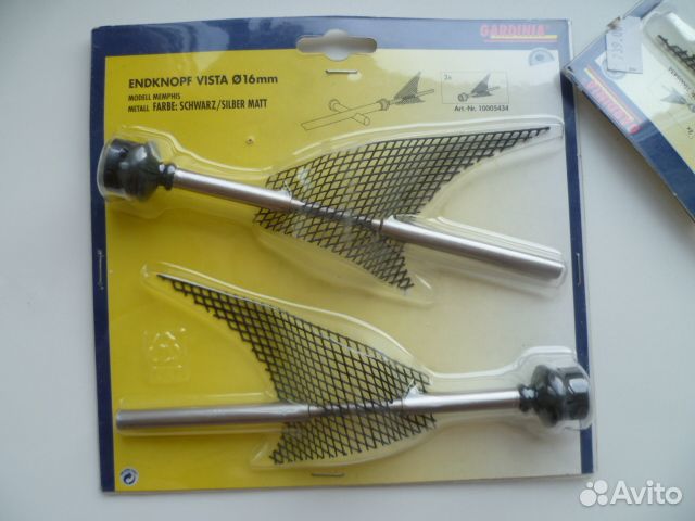 Наконечник для карниза, 4 вида, Германия