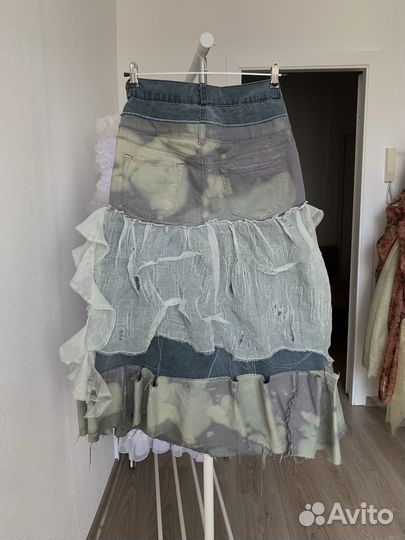 Джинсовая юбка