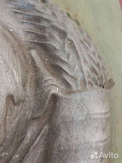 Герб СССР железнодорожный металл