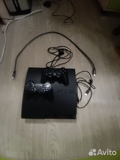 Игровая приставка ps3 super slim прошитая