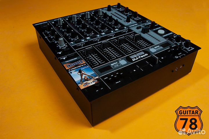 DJ микшерный пульт DDM3000 4 Channel DJ Mixer