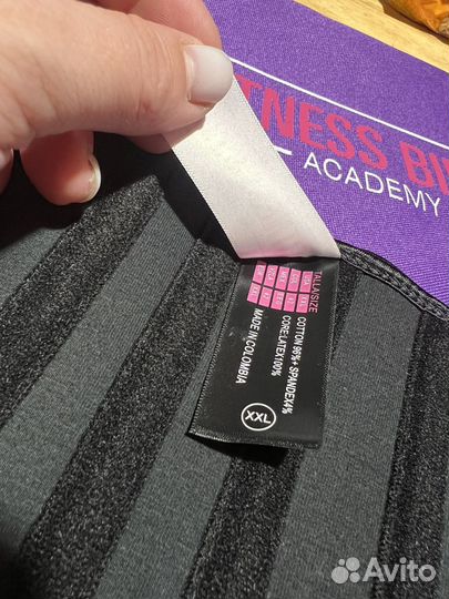 Фитнес корсет новый