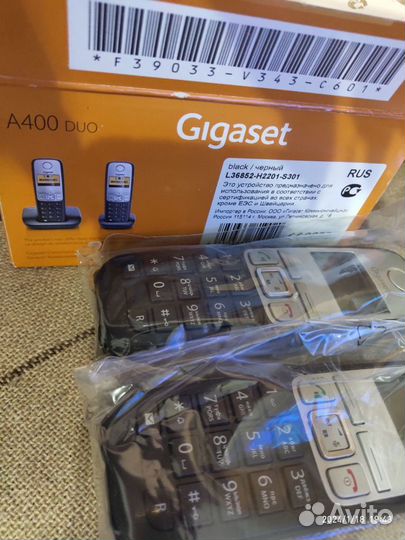 Телефон Siemens gigaset A400 DUO dect