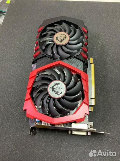 Видеокарта MSI GeForce GTX 1050 Ti gaming X
