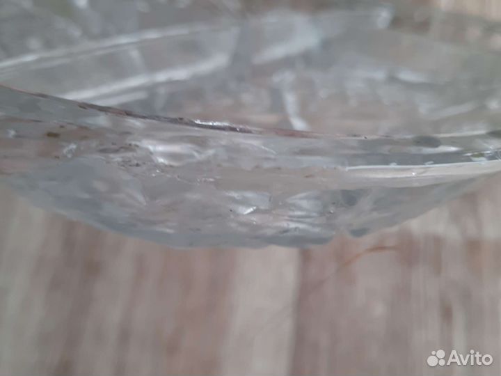 Хрустальная менажница СССР