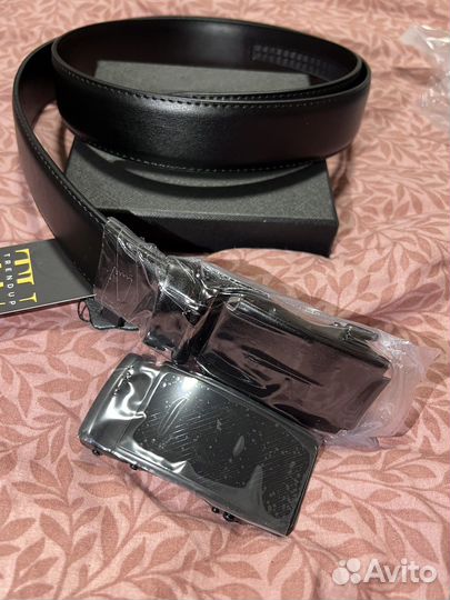 Ремень натуральная кожа 100-125см