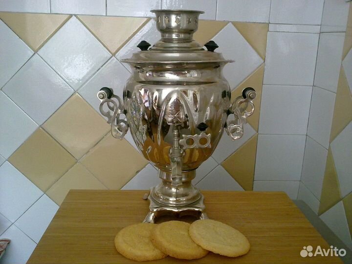 Самовар-электро хром Тула-СССР 2 л