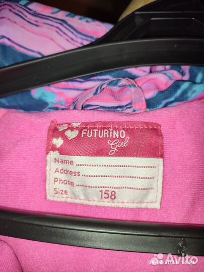 Куртка зимняя для девочки 158