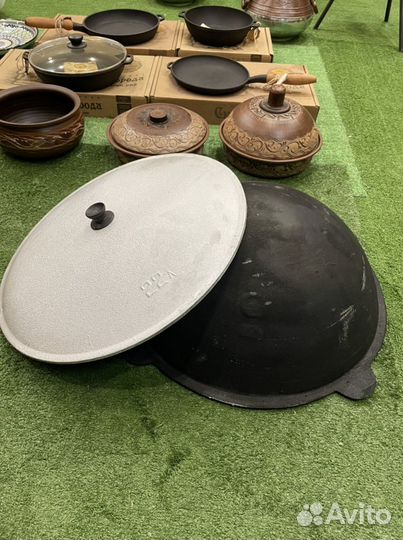 Казан чугунный 22 литра