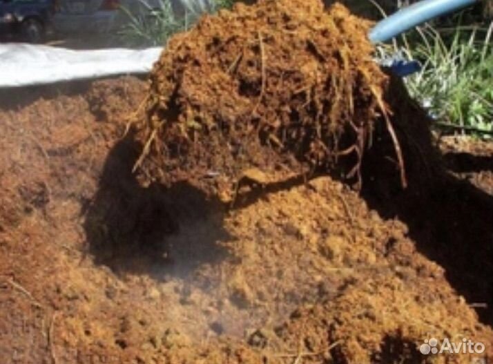 Перегной конский в мешках