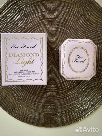 Хайлайтер Too faced Diamond,оригал