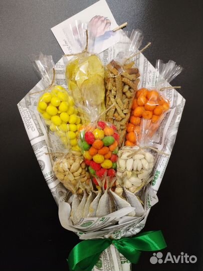 Съедобные букеты для мужчин