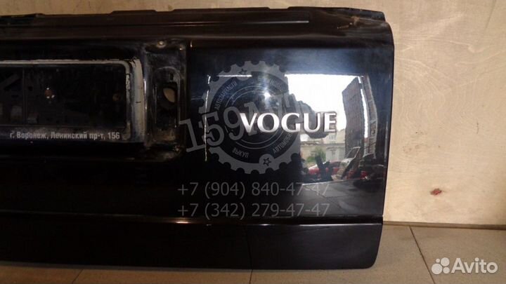 Дверь багажника нижняя Range Rover 3