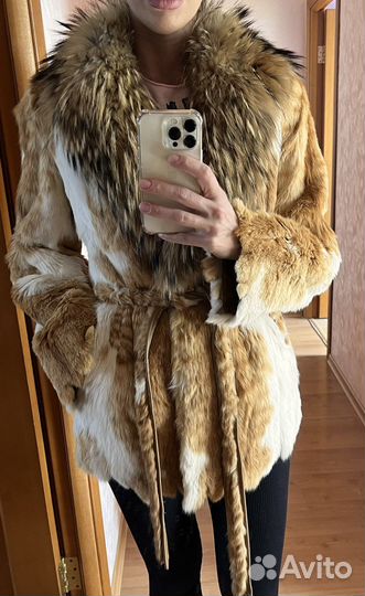 Шуба короткая степная лиса