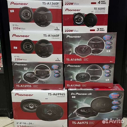 Автомобильные колонки pioneer