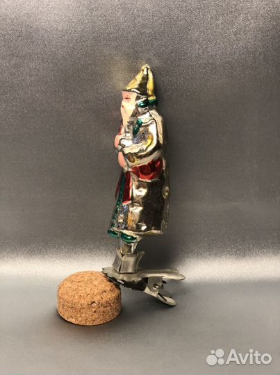 Елочные игрушки СССР на прищепке «Звездочет»