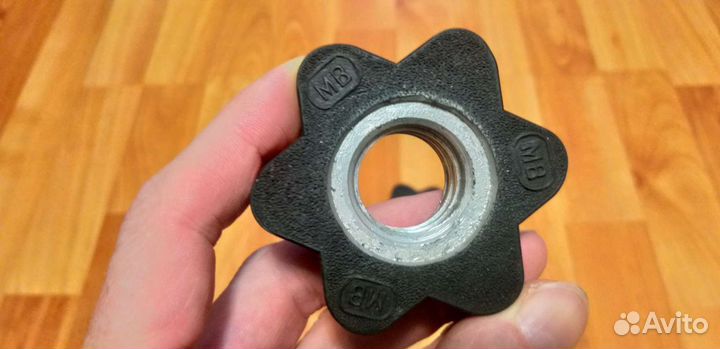 Гайки MB обрезиненые