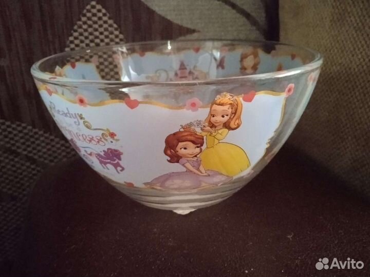 Набор посуды детской (стекло ) 