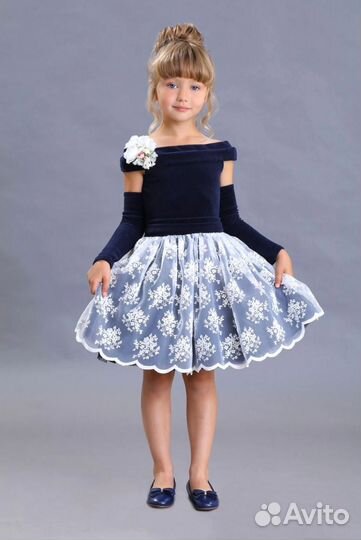 Платье для девочки Маленькая леди 110
