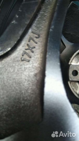 Колеса в сборе r17 opel