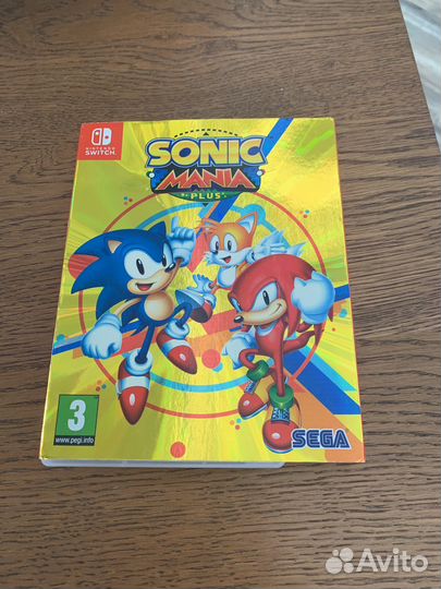 Sonic mania plus на nintendo switch