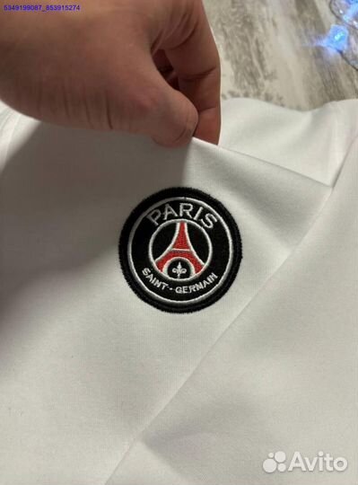 Яркая кофта PSG с логотипом Jordan