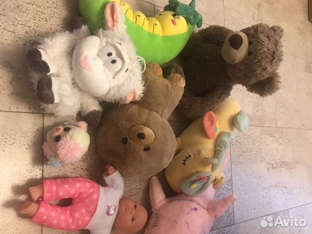 Мягкие игрушки пакетом