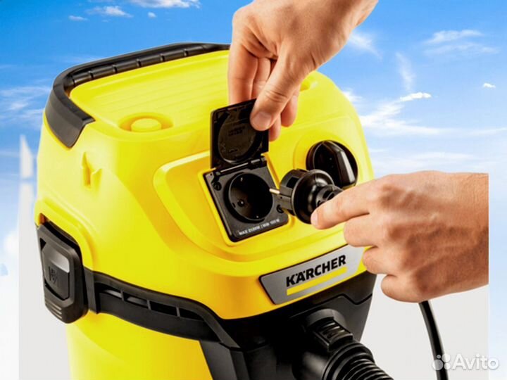 Пылесос Karcher WD3 P V -17/4/20 ; розетка (новый)