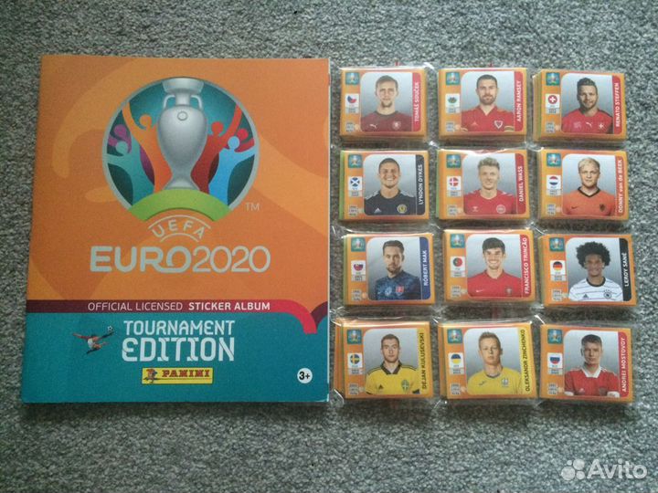 Panini чемпионат Европы 2020