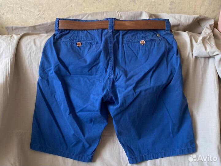 Пляжные шорты Marlboro Classics с кожаным ремнем