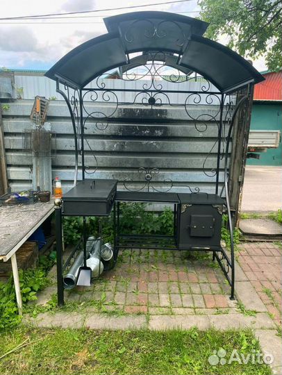 Кованый мангал