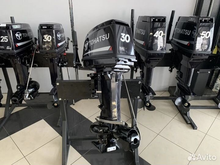 Лодочный мотор Tohatsu (Тохатсу) M 30 H S Jet