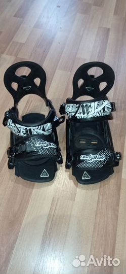 Крепления для сноуборда black fire