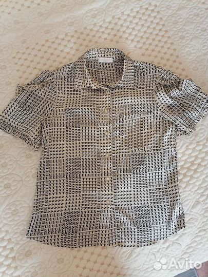 Блузка шелковая