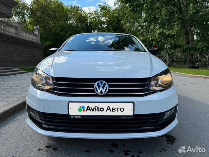 Volkswagen Polo 1.6 AT, 2018, 157 000 км