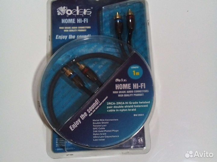 Штекеры Филипс и направленные шнуры Белсис